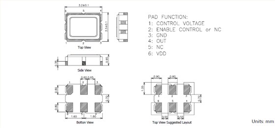 TXC_DJ_3.2_2.5 LVPECL VCXO