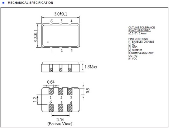 CL5032 5032 OSC