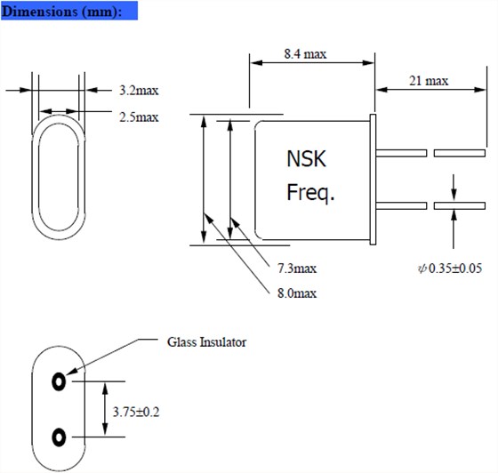 NXA UM-1 DIP 8.0-3.2