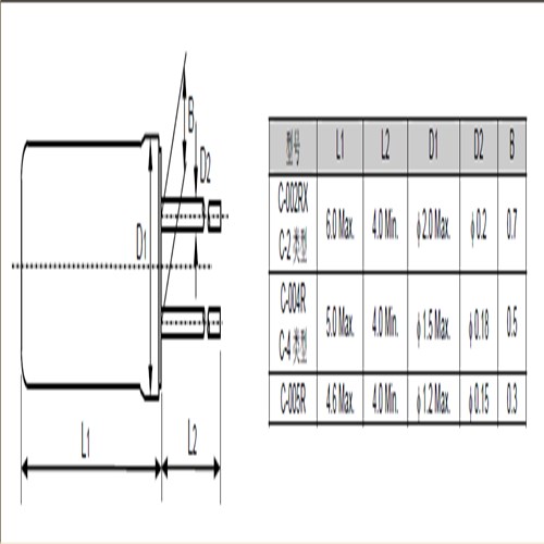 32.768K,C-002RX,Q11C02RX1002200,12.5pF,20ppm,2x6mm,电话机晶振