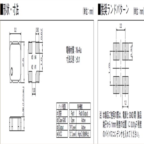 京瓷晶振,贴片晶振,KC3225A_C3晶振,KC3225A50.0000C3GE00晶振