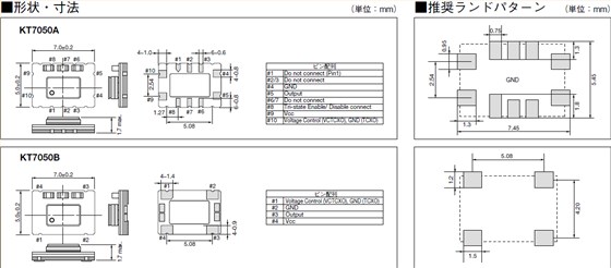 KT7050_7_5 TCXO