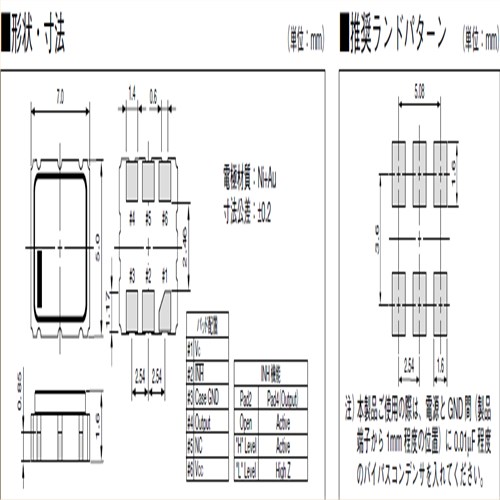 京瓷晶振,贴片晶振,KV7050C_P3晶振