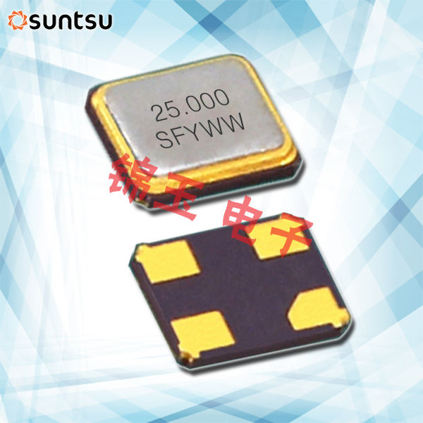 Suntsu晶振,贴片晶振,SXT224晶振,石英贴片晶振