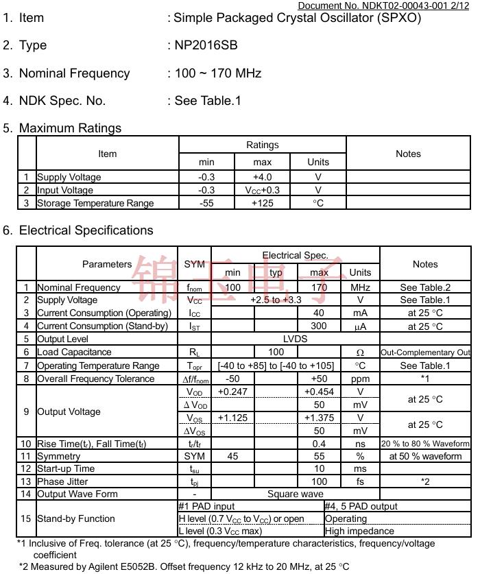 NP2016SB 2016 LVDS 2